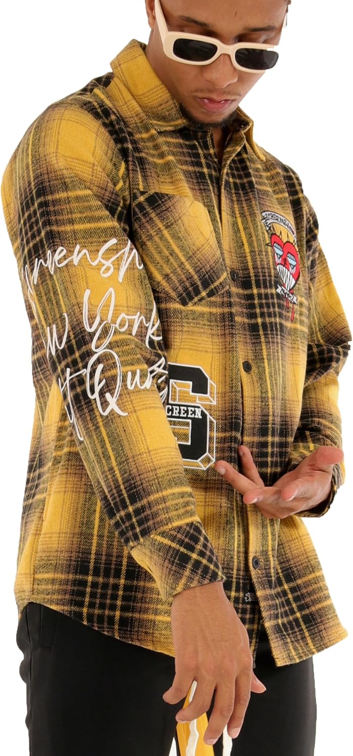 mij/エムアイジェイ 日本製ウール入りストライプ柄シャツ2色組(NAT-011